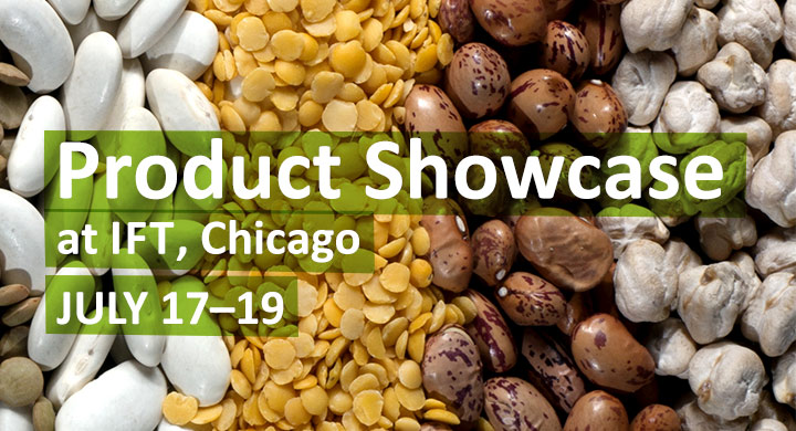 Product Showcase at IFT, Chicago, July 17-19